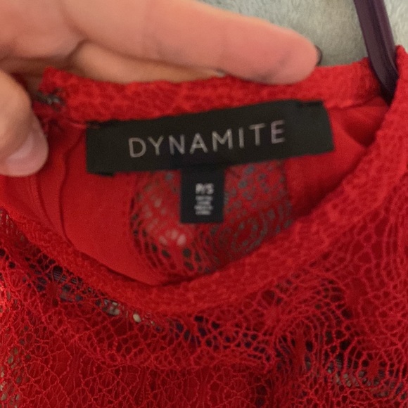 Dynamite hot red dress - Picture 4 of 4